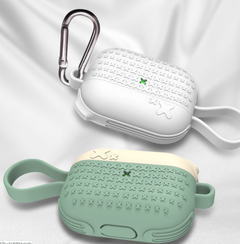 Compatible with Apple, Air pods Pro Silicone Case Compatible with Apple, Air pods Pro Silicone Case